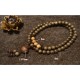 Tibetan Sandalwood Protection Charm Mala Bracelet Tibetan Sandalwood Protection Charm Mala Bracelet