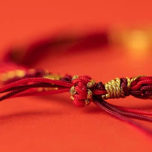 Five Gods of Wealth Protection Braid Bracelet Five Gods of Wealth Protection Braid Bracelet