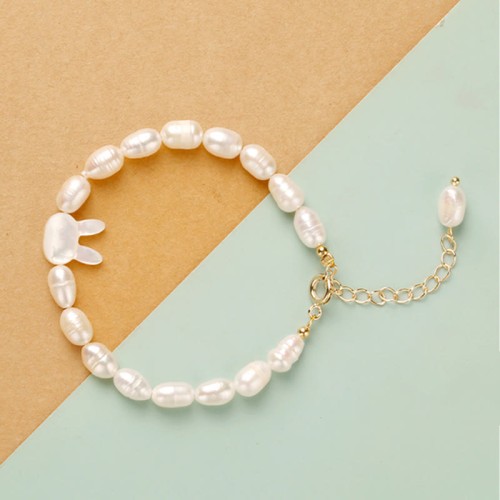 Natural Pearl Rabbit Sincerity Bracelet