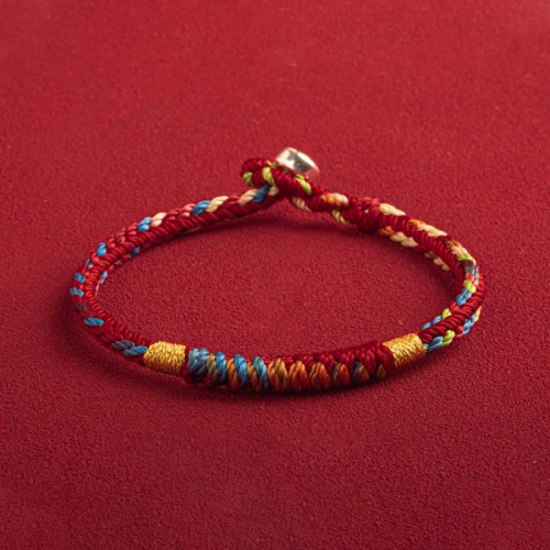 Multicolored "Safe & Lucky" Bracelet Multicolored "Safe & Lucky" Bracelet