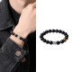 999 Silver Black Obsidian Tiger Eye Om Mani Padme Hum Bracelet 999 Silver Black Obsidian Tiger Eye Om Mani Padme Hum Bracelet