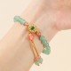 Green Aventurine Tassel Luck Bracelet Green Aventurine Tassel Luck Bracelet