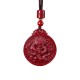 Dragon Cinnabar Protection Pendant