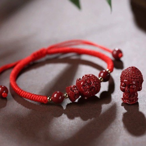 Chinese Zodiac Buddha Cinnabar Amulet Bracelet Chinese Zodiac Buddha Cinnabar Amulet Bracelet