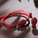 Chinese Zodiac Buddha Cinnabar Amulet Bracelet Chinese Zodiac Buddha Cinnabar Amulet Bracelet