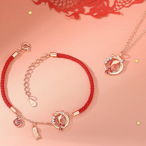 Year of the Dragon Koi Fish Necklace Bracelet Year of the Dragon Koi Fish Necklace Bracelet