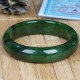 Hetian Cyan Jade Success Bangle Hetian Cyan Jade Success Bangle