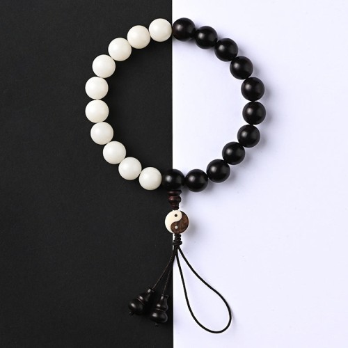 Ebony Yin Yang Protection Bracelet Ebony Yin Yang Protection Bracelet