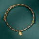 Fu Character Peace and Joy Luck Handmade Multicolored Bracelet
