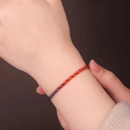 Bamboo White Agate Red Agate Protection Bracelet