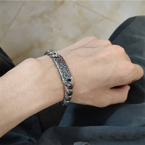 Vintage Engraved Healing Bracelet Vintage Engraved Healing Bracelet