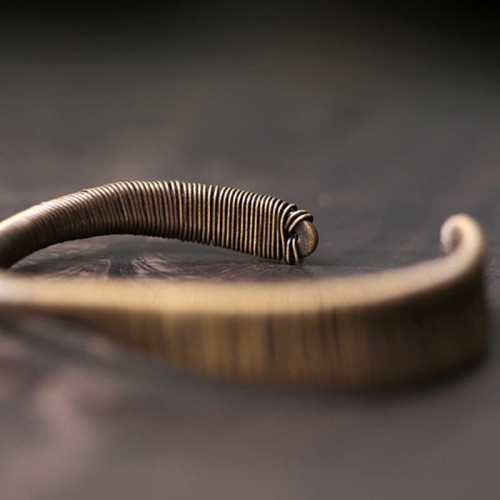 Wrapped Copper Luck Wealth Adjustable Cuff Bracelet Wrapped Copper Luck Wealth Adjustable Cuff Bracelet