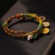 Tibetan Five God of Wealth Luck Bracelet