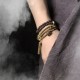 Vintage Lava Rock Copper Healing Multilayered Bracelet Vintage Lava Rock Copper Healing Multilayered Bracelet