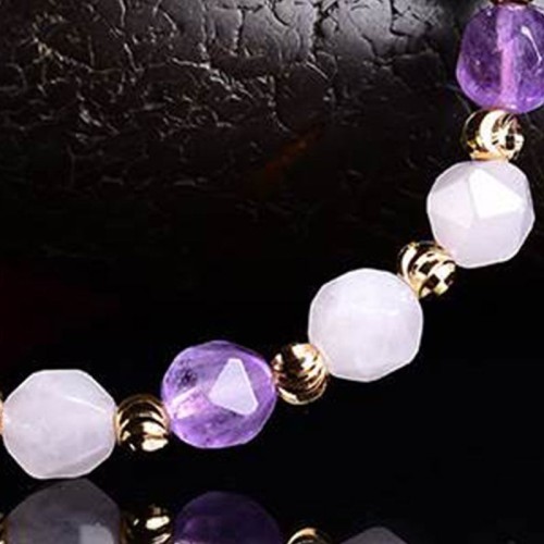 Natural Amethyst Fortune Pixiu Charm Bracelet Natural Amethyst Fortune Pixiu Charm Bracelet
