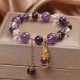 Natural Amethyst PiXiu Healing Bracelet Natural Amethyst PiXiu Healing Bracelet