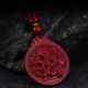 Dragon Cinnabar Protection Pendant