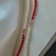 14K Gold Plated Pearl Luck Red String Bracelet 14K Gold Plated Pearl Luck Red String Bracelet