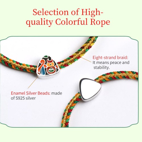 925 Sterling Silver Dragon Boat Festival Zongzi Bracelet 925 Sterling Silver Dragon Boat Festival Zongzi Bracelet