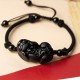 Obsidian Amethyst Citrine PiXiu Wealth Bracelet Obsidian Amethyst Citrine PiXiu Wealth Bracelet