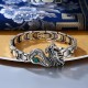 Retro Dragon Pattern Success Bracelet