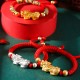 999 Silver PiXiu Wealth King Kong Knot Kids Bracelet 999 Silver PiXiu Wealth King Kong Knot Kids Bracelet