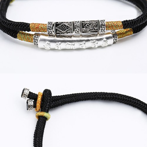 999 Silver Om Mani Padme Hum Peace Bracelet 999 Silver Om Mani Padme Hum Peace Bracelet