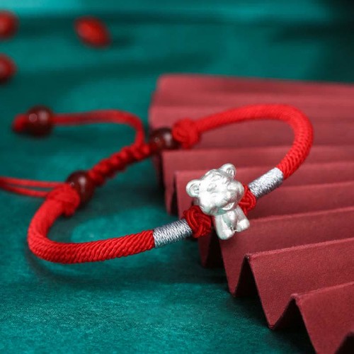 999 Sterling Silver Chinese Zodiac Luck Bracelet 999 Sterling Silver Chinese Zodiac Luck Bracelet