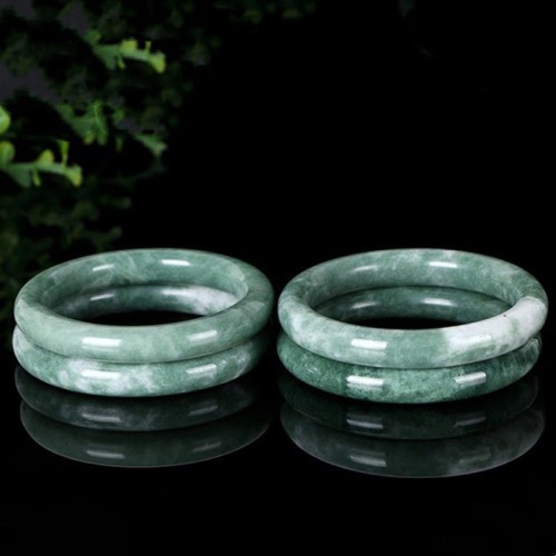 Natural Jade Luck Abundance Bangle Natural Jade Luck Abundance Bangle