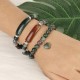 Quartz Heart Healing Beads Bracelet Quartz Heart Healing Beads Bracelet