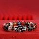 Tibetan Nine-Eye Dzi Bead Wealth Bracelet Tibetan Nine-Eye Dzi Bead Wealth Bracelet