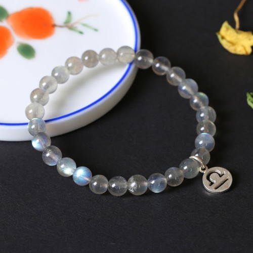 Zodiac Moonstone Charming Bracelet Zodiac Moonstone Charming Bracelet