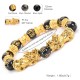 Double Pixiu Obsidian Wealth Bracelet