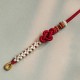 Handmade True Love Knot Peach Blossom Bracelet Handmade True Love Knot Peach Blossom Bracelet