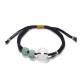 Green Aventurine White Jade Couple Bracelet