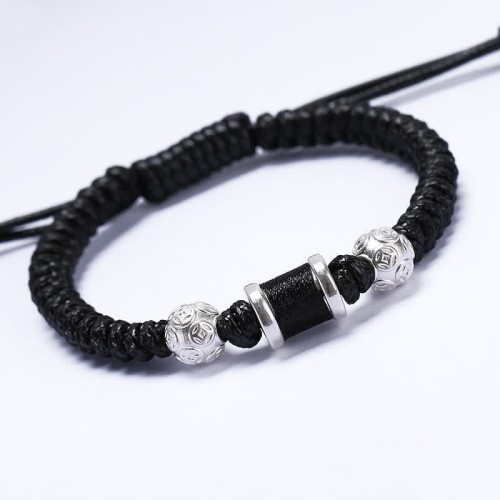 999 Sterling Silver Copper Coin Balance Bracelet 999 Sterling Silver Copper Coin Balance Bracelet