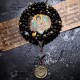 108 Mala Beads Gold Sheen Obsidian Wealth Bracelet 108 Mala Beads Gold Sheen Obsidian Wealth Bracelet