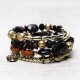 Turquoise Agate Beads Blessing Bracelet Turquoise Agate Beads Blessing Bracelet