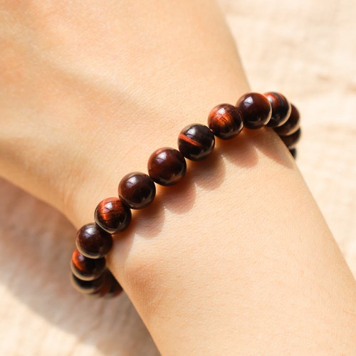 Natural Tiger Eye Healing Bead Bracelet Natural Tiger Eye Healing Bead Bracelet