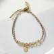925 Silver Natural Jade Gourd Rutilated Quartz Fu Character Bracelet 925 Silver Natural Jade Gourd Rutilated Quartz Fu Character Bracelet