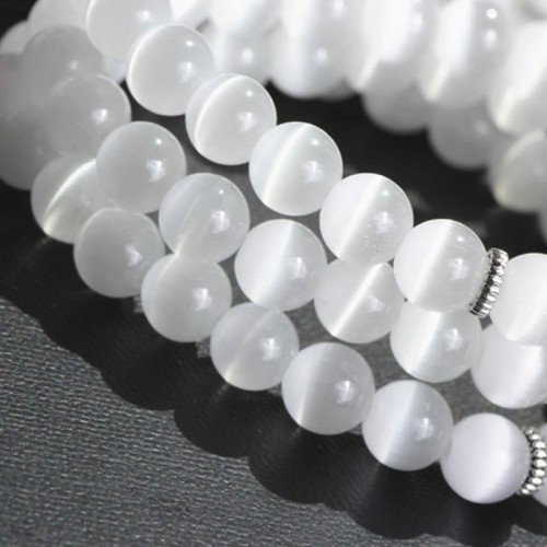 Cat Eye PiXiu Support Triple Wrap Bracelet