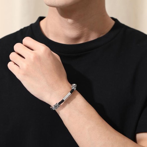 Double PiXiu Feng Shui Copper Coin Bracelet