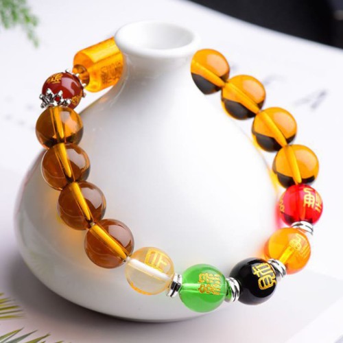 Natural Citrine Fortune Happiness Bracelet Natural Citrine Fortune Happiness Bracelet