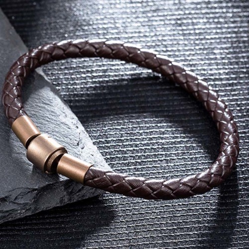 Vintage Leather Rope Luck Braid Bracelet Vintage Leather Rope Luck Braid Bracelet