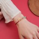 Jade Fu Character Charm Luck Red Rope Bracelet