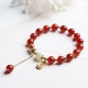 Red Agate Hetian Jade Confidence Charm Bracelet Red Agate Hetian Jade Confidence Charm Bracelet