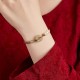 Hetian Jade Pearl Peace Luck Bracelet