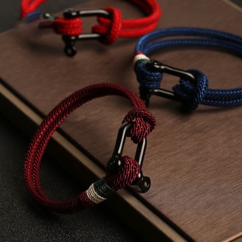 Simple Design Luck Stainless Steel Bracelet