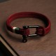 Simple Design Luck Stainless Steel Bracelet
