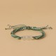 White Jade Bamboo Reincarnation Knot Bracelet White Jade Bamboo Reincarnation Knot Bracelet